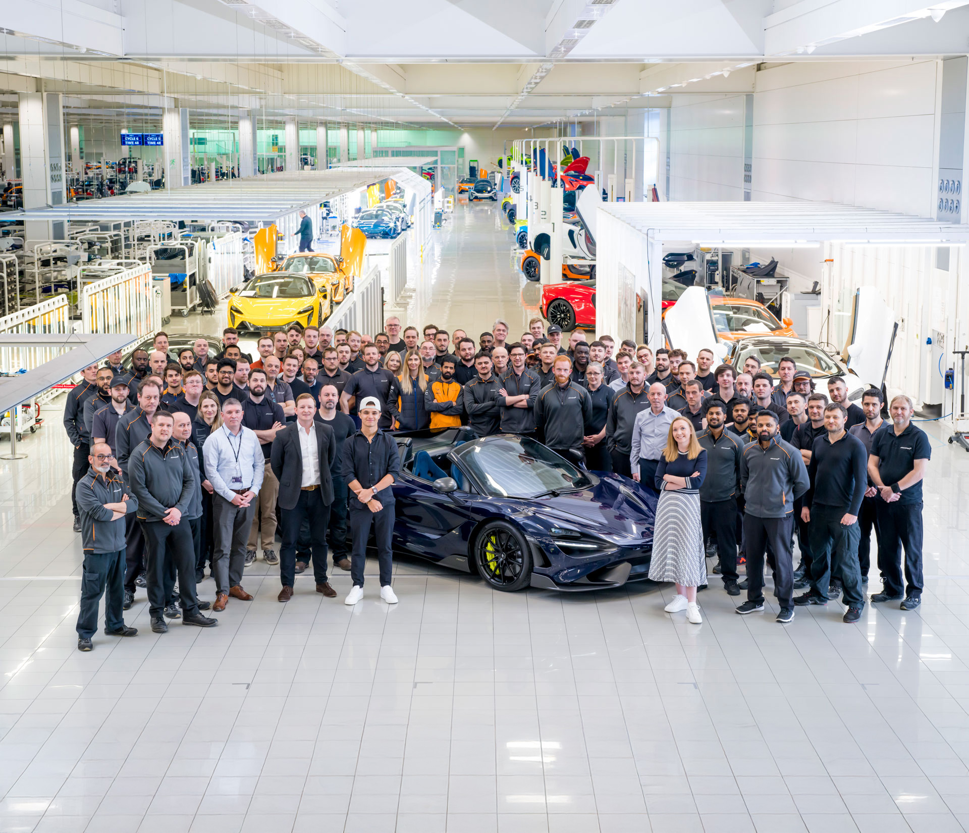 Lando's new 765LT Spider